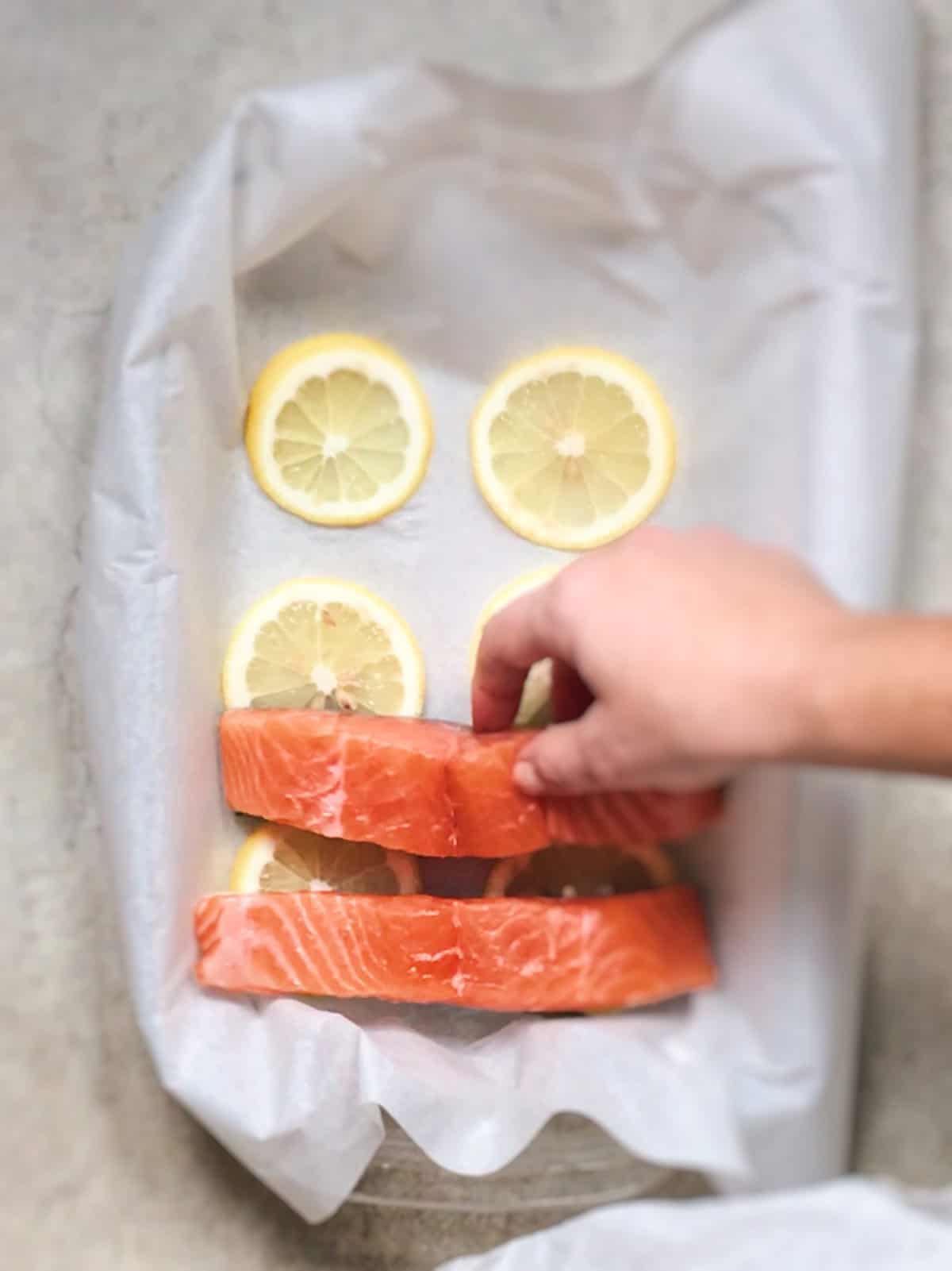 Cómo hacer salmón al horno