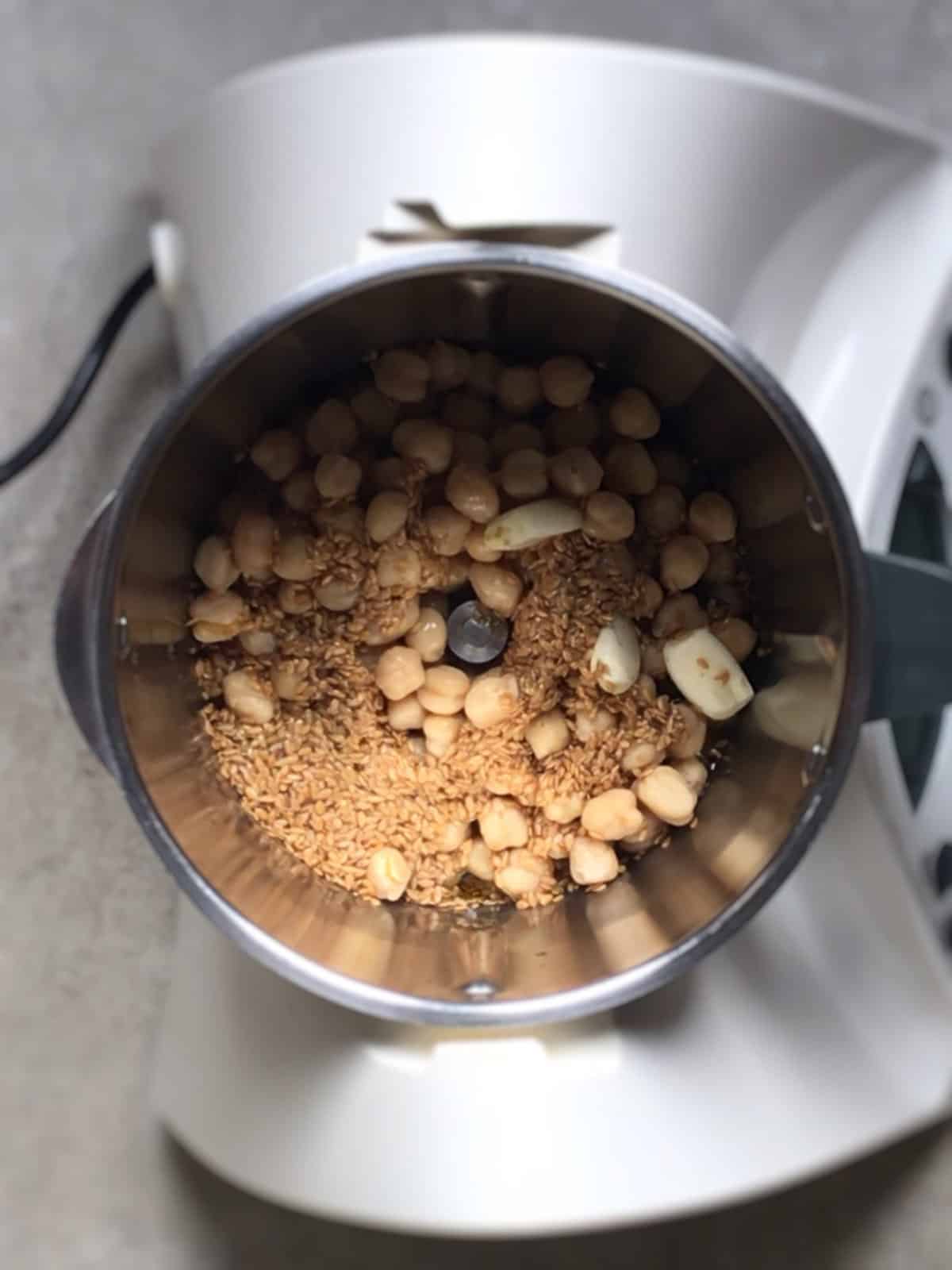 Cómo hacer hummus de garbanzos