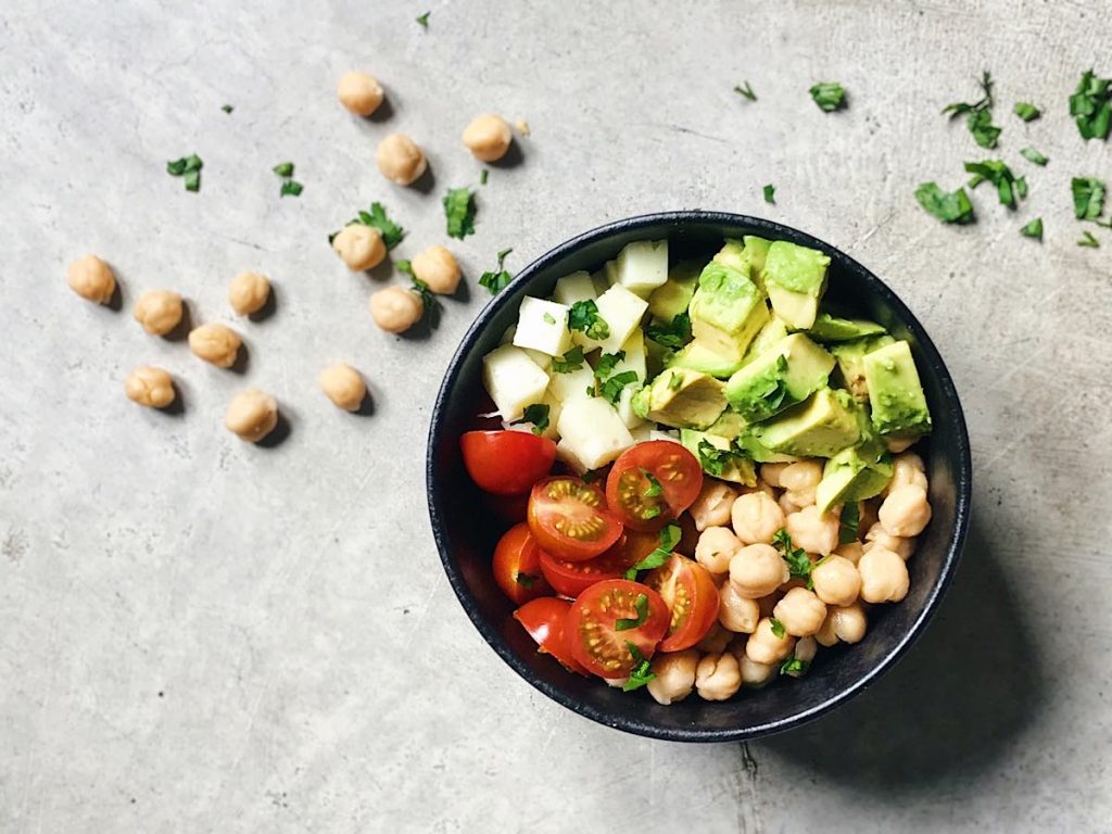 Ensalada de garbanzos