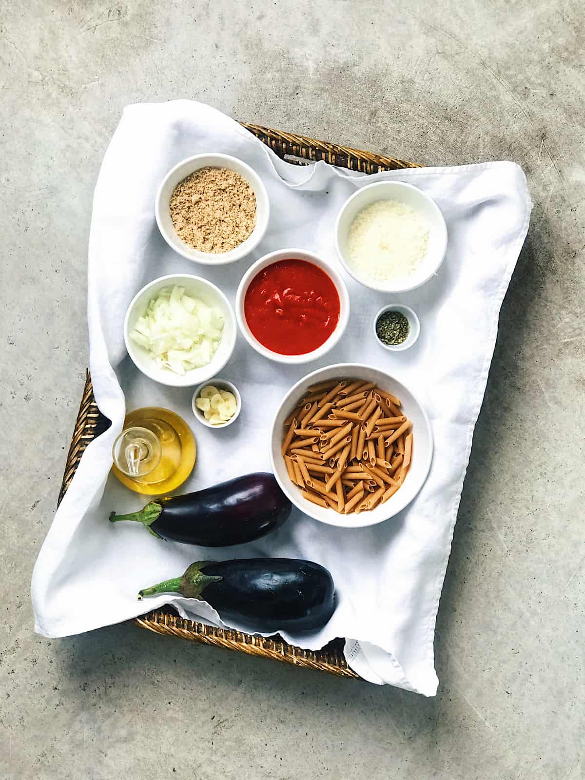 Ingredientes pasta bolonesa