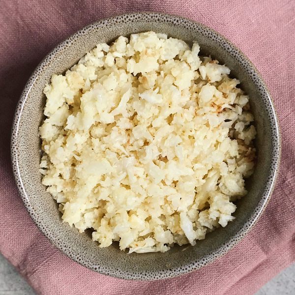 Receta de arroz de coliflor